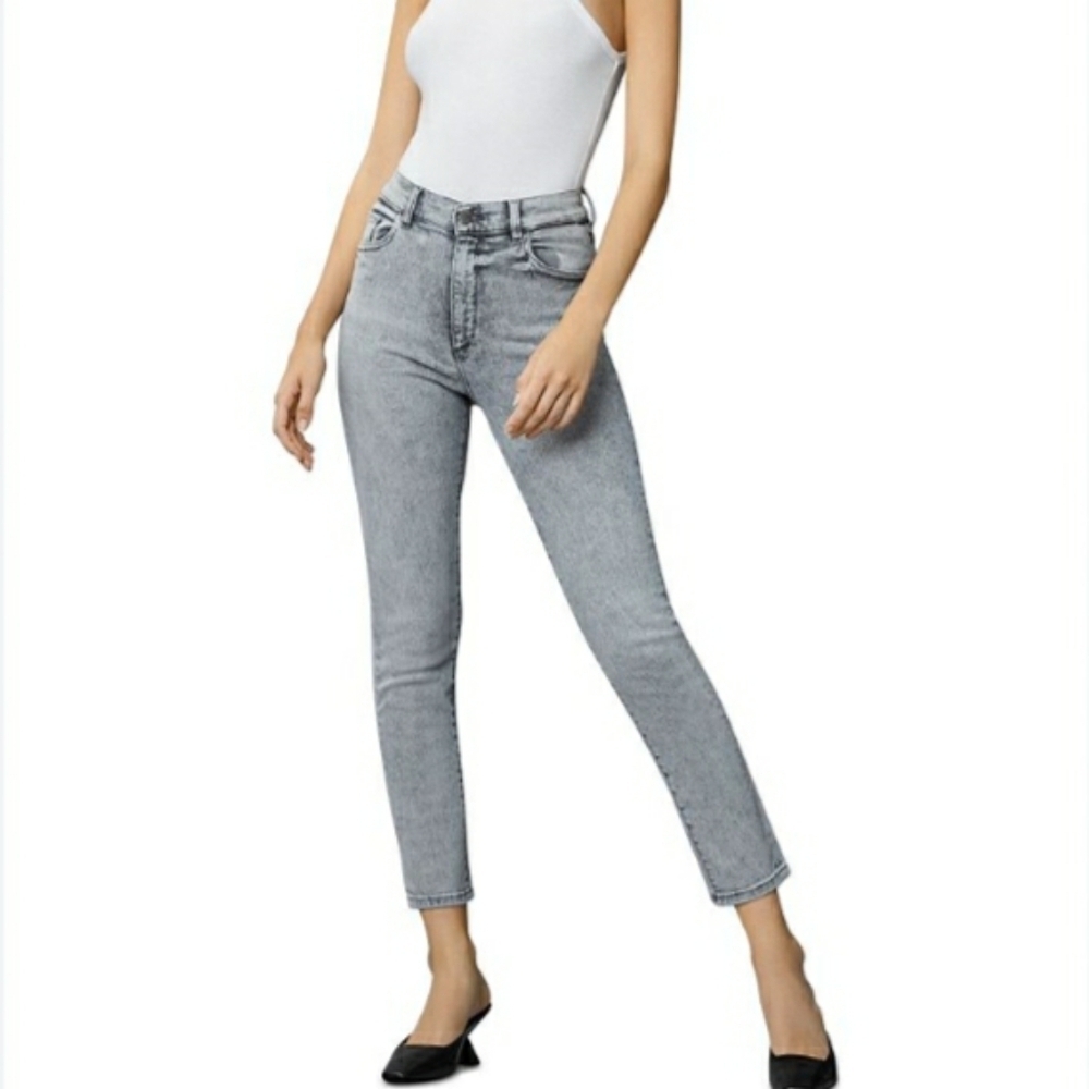 DL1961 Bella Slim Highrise Vintage Chalk size 29